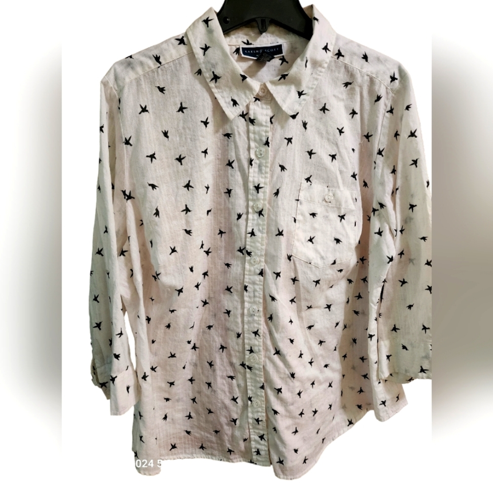 KAREN Scott Blouse